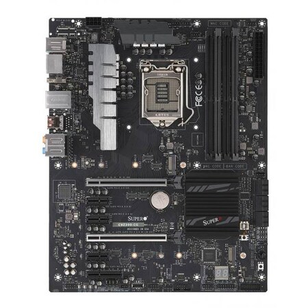 Supermicro LGA1151/ Intel Z390/ DDR4/ SATA3&USB3.1/ A&GbE/ ATX Motherboard MBD-C9Z390-CG-O